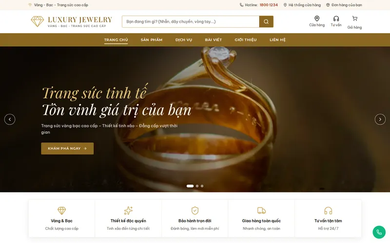 Xem thử AIVA0037 - Website trang sức