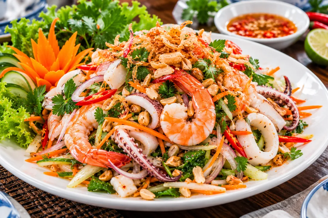 Gỏi hải sản