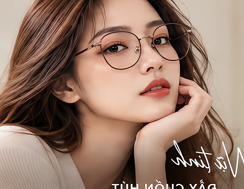 Gọng kính nhựa trẻ trung