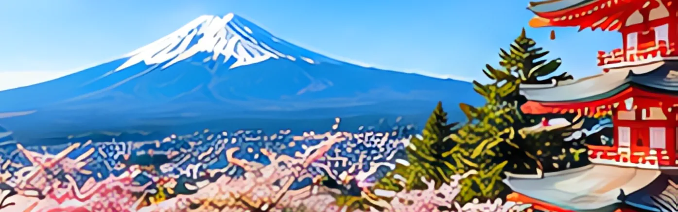 Chùa Chureito và núi Phú Sĩ — điểm dừng chân quen thuộc trong lịch trình Tokyo 6 ngày