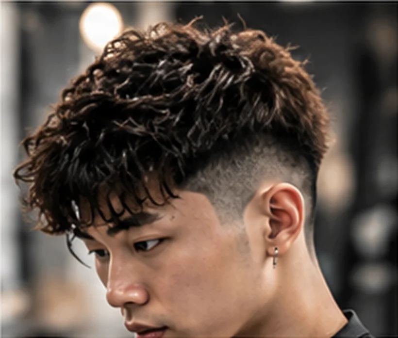 Tóc nâu ánh đồng hợp da châu Á