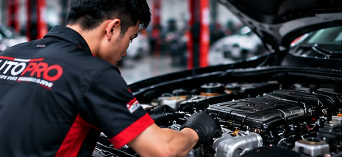 Kiểm tra mức dầu và nắp châm dầu, nơi thường ghi cấp độ nhớt khuyến nghị của hãng