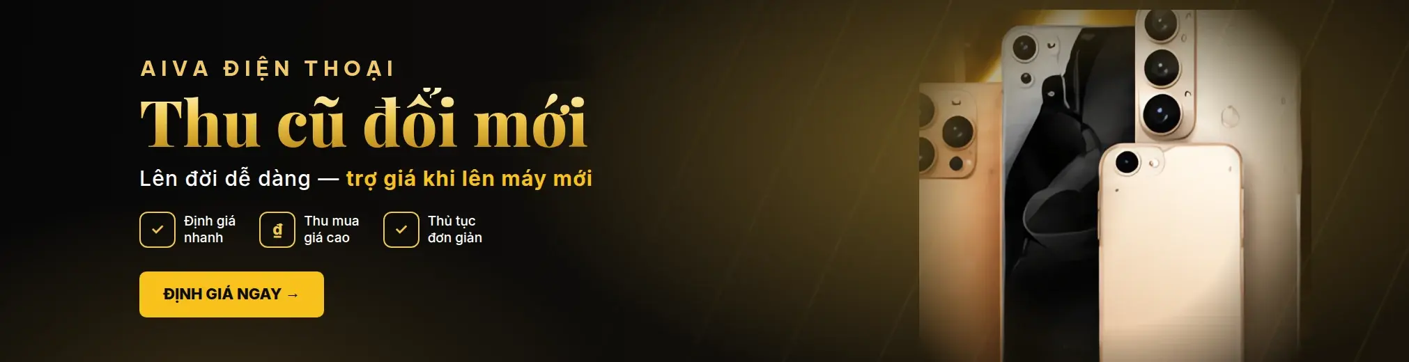 Thu cũ đổi mới — lên đời dễ dàng